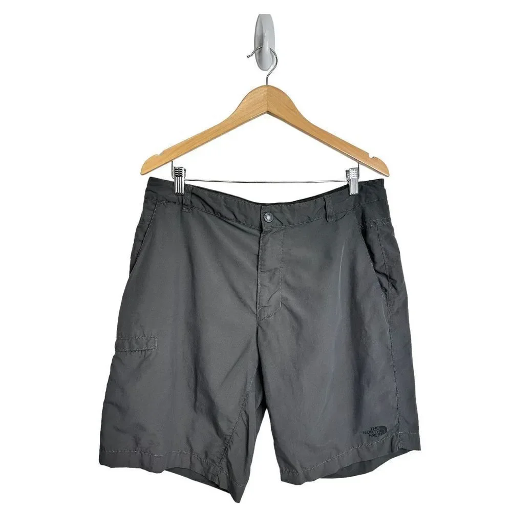 The North Face Hiking‎ Shorts Mens Size 36 Gray Drawstring